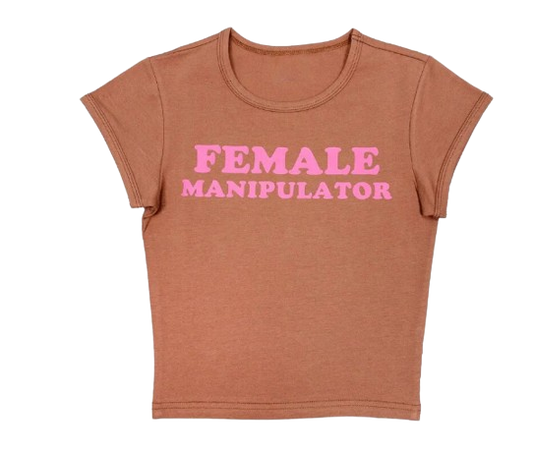 Female Manipulator Baby Tee